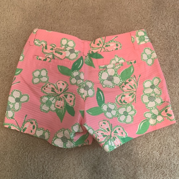 Lilly Pulitzer butterfly print Callahan shorts, 4 - Picture 3 of 3